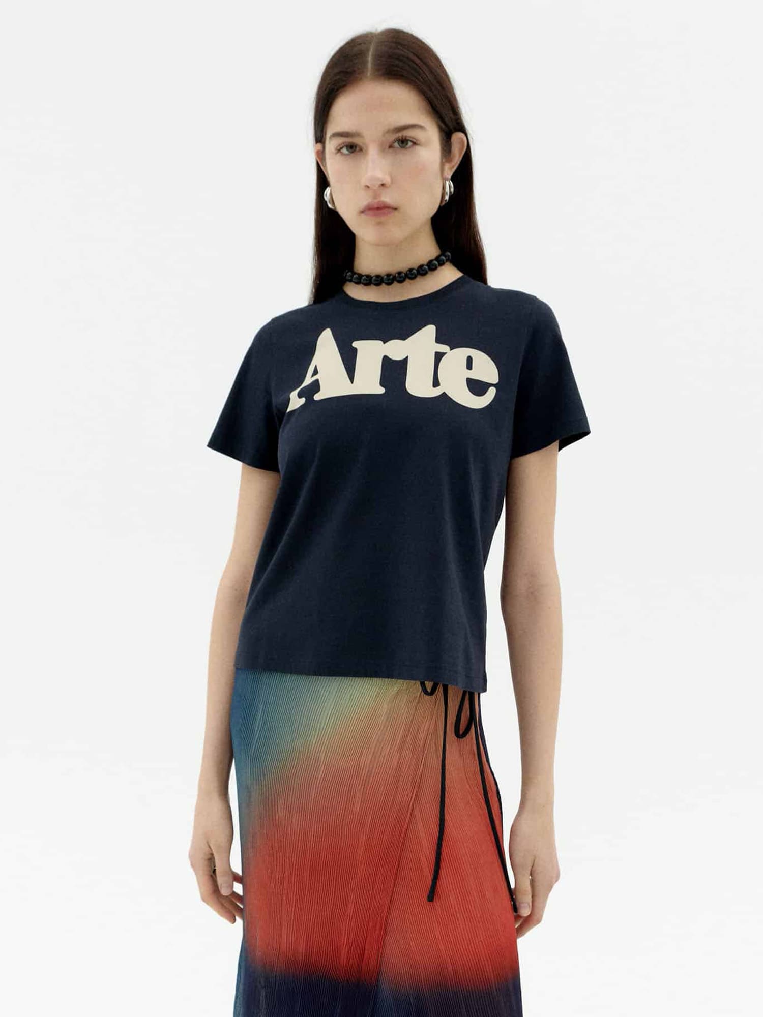 Thinking MU Arte Ida T-Shirt Navy XS